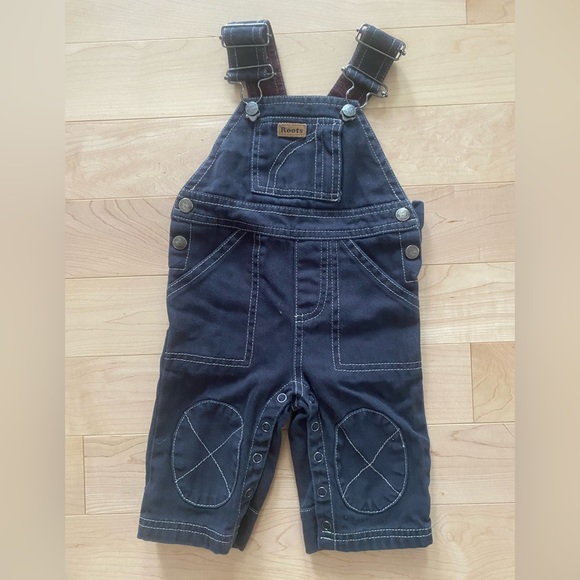Vintage Y2K Roots Baby Overalls - Picture 1 of 2